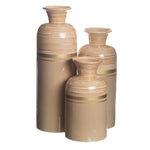 Beige Bamboo Vase (Medium)