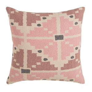 Pink Aztec Print Cushion