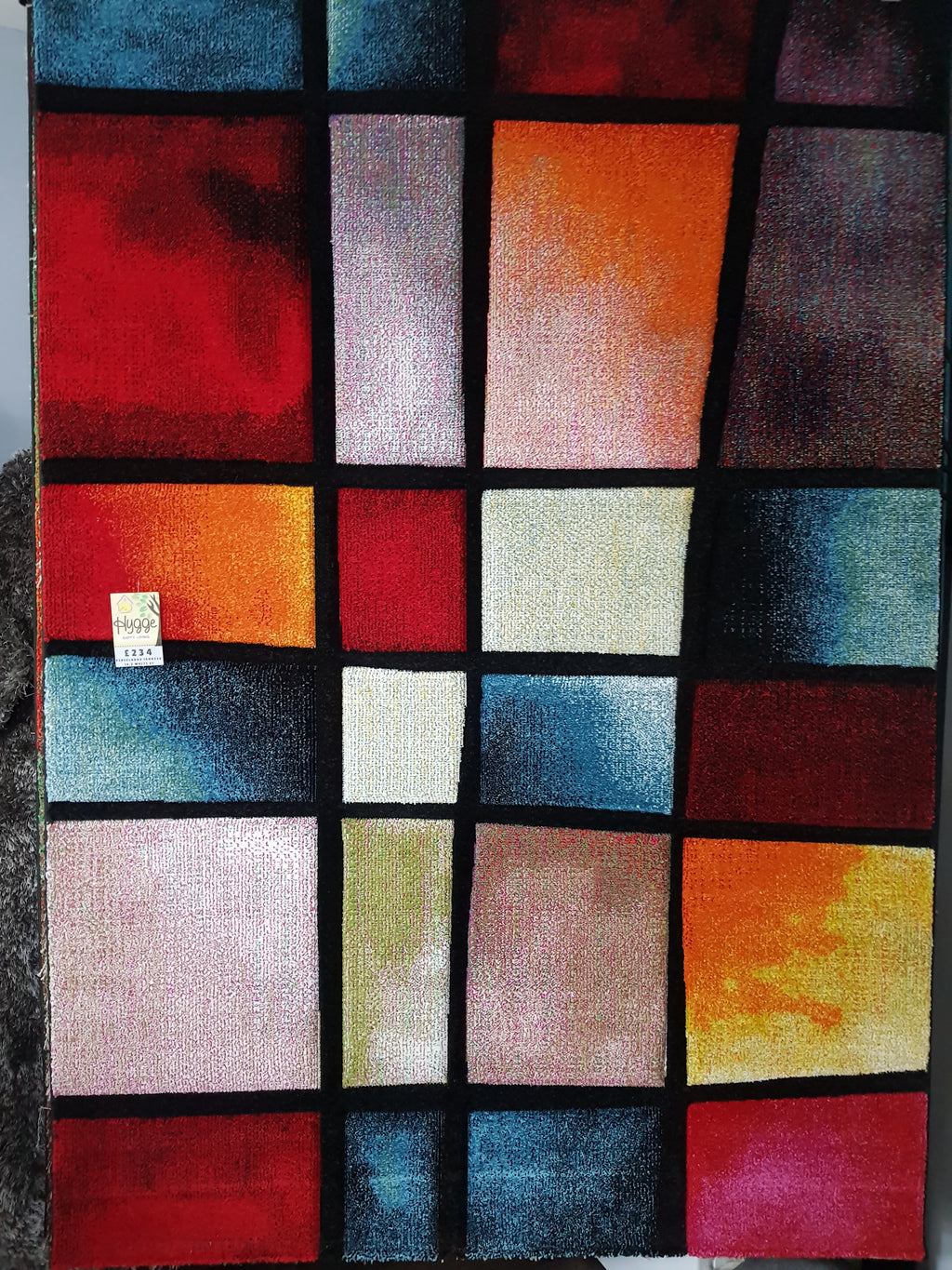 'Colour Grid' Rug 160x230